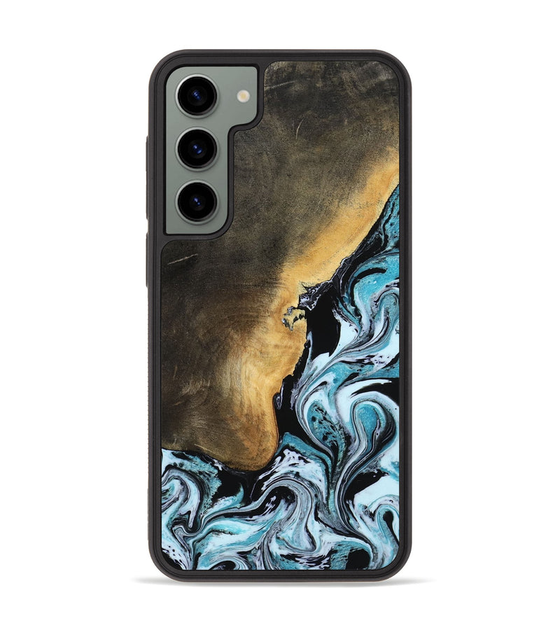 Galaxy S23 Plus Wood Phone Case - Manila (Blue, 799937)
