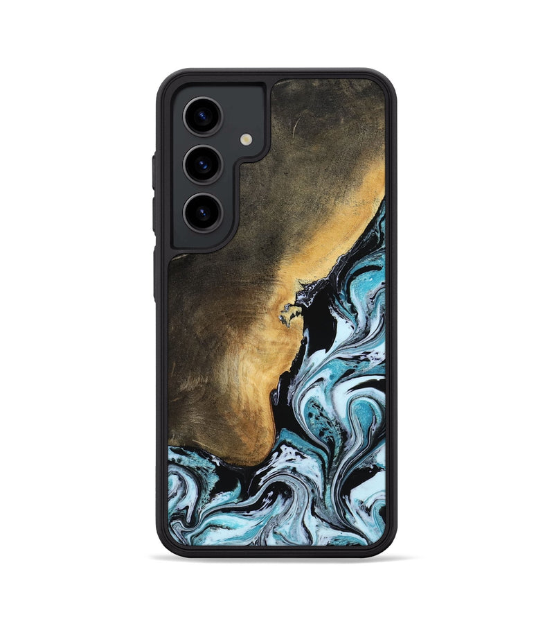 Galaxy S24 Wood Phone Case - Manila (Blue, 799937)