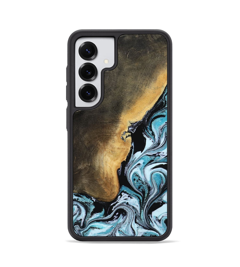 Galaxy S25 Wood Phone Case - Manila (Blue, 799937)