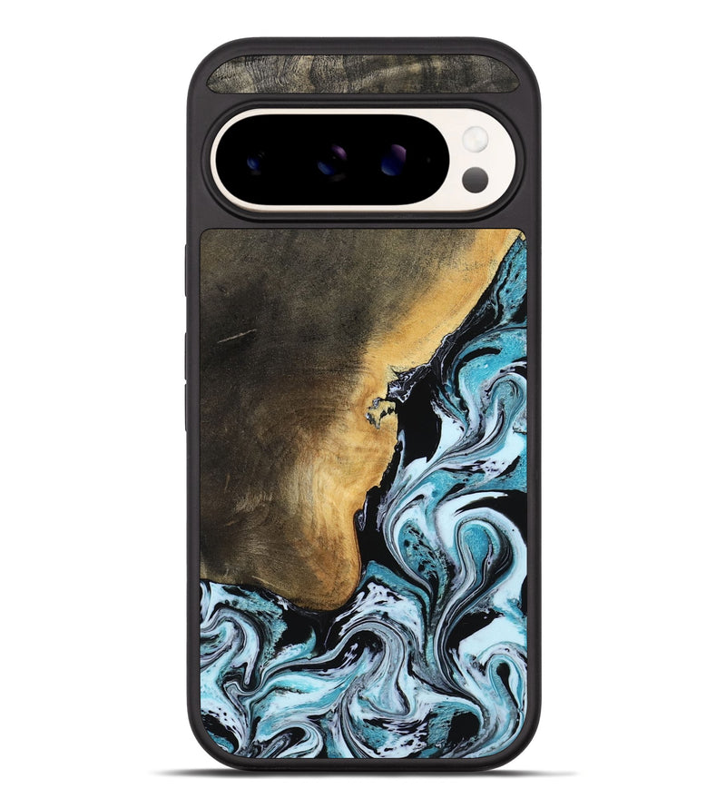 Pixel 10 Pro XL Wood Phone Case - Manila (Blue, 799937)