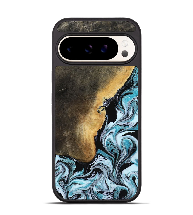 Pixel 9 Pro Wood Phone Case - Manila (Blue, 799937)