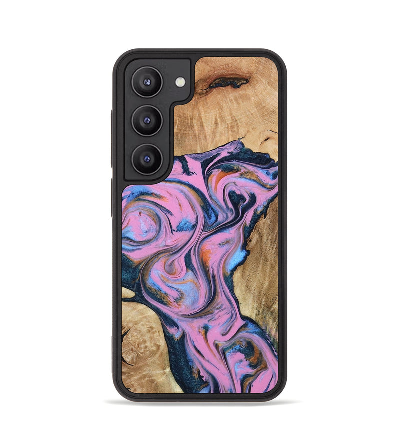 Galaxy S23 Wood Phone Case - Colin (Blue, 799938)