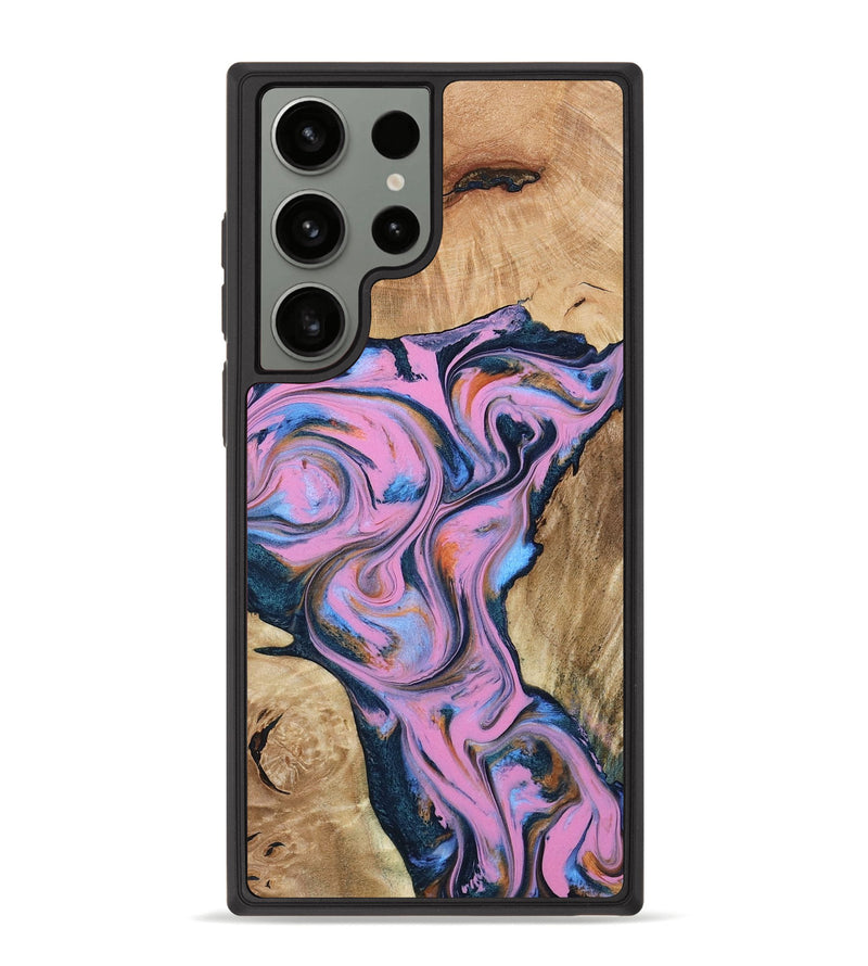 Galaxy S23 Ultra Wood Phone Case - Colin (Blue, 799938)