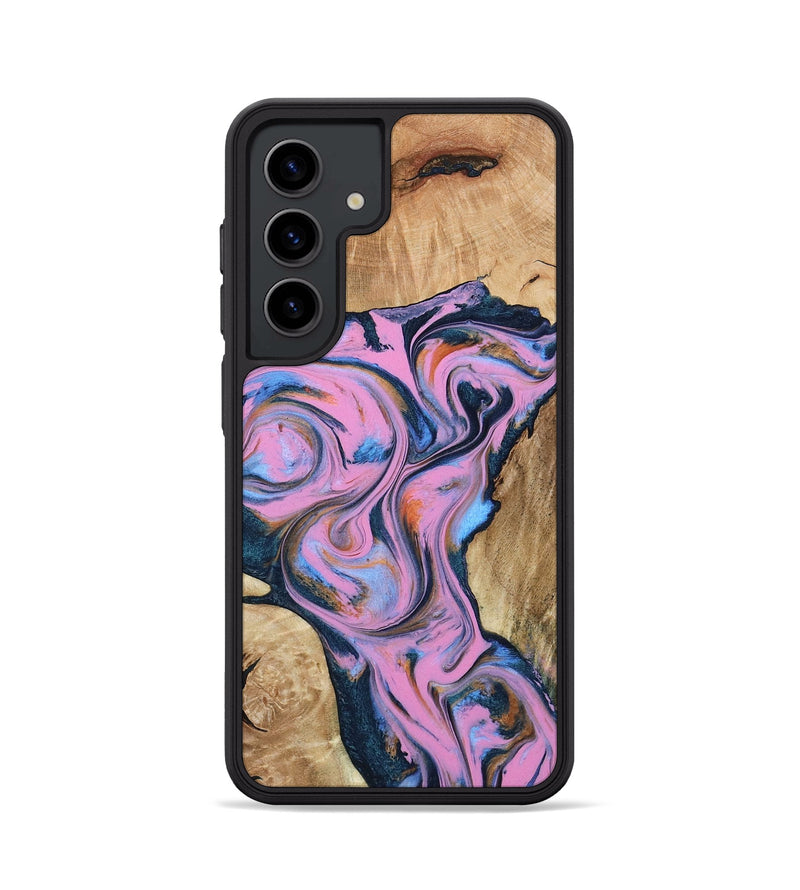 Galaxy S24 Wood Phone Case - Colin (Blue, 799938)