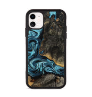 iPhone 11 Wood Phone Case - Monroe (Blue, 799940)