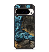 Pixel 9 Wood Phone Case - Monroe (Blue, 799940)
