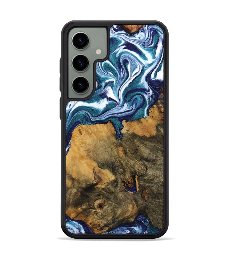 Galaxy S24 Plus Wood Phone Case - Jeffrey (Blue, 799941)