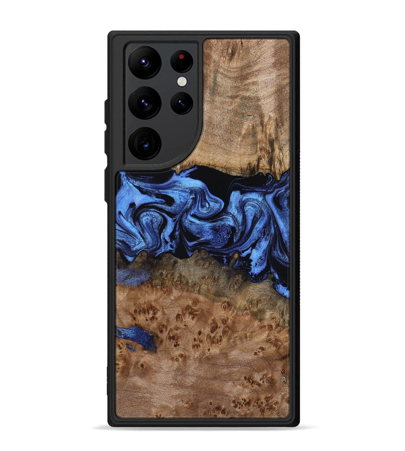 Galaxy S22 Ultra Wood Phone Case - Berkley (Blue, 799942)