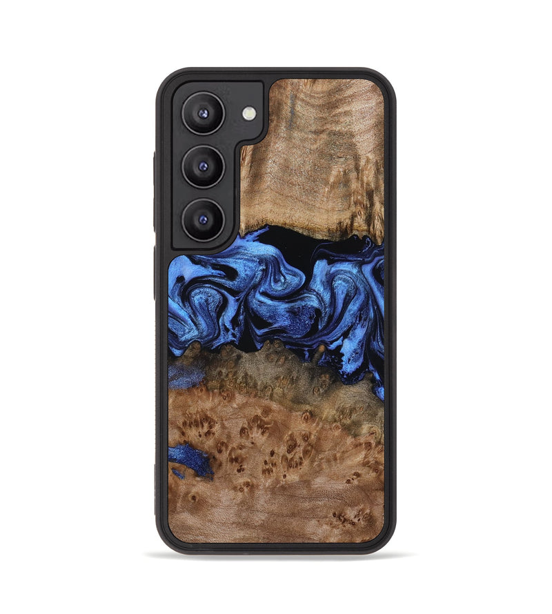 Galaxy S23 Wood Phone Case - Berkley (Blue, 799942)