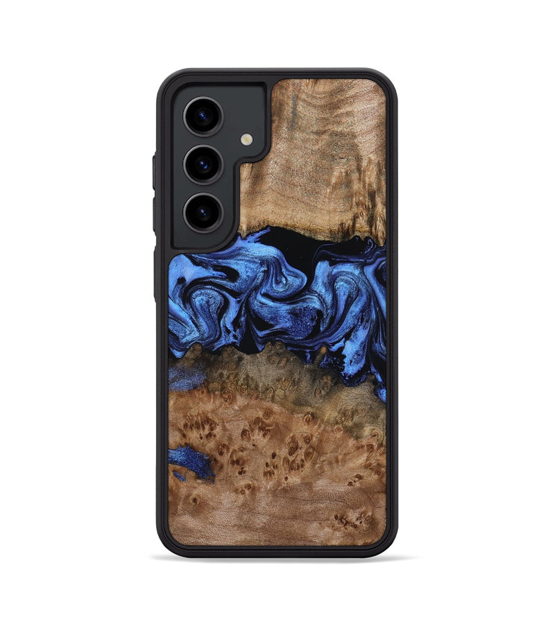 Galaxy S24 Wood Phone Case - Berkley (Blue, 799942)
