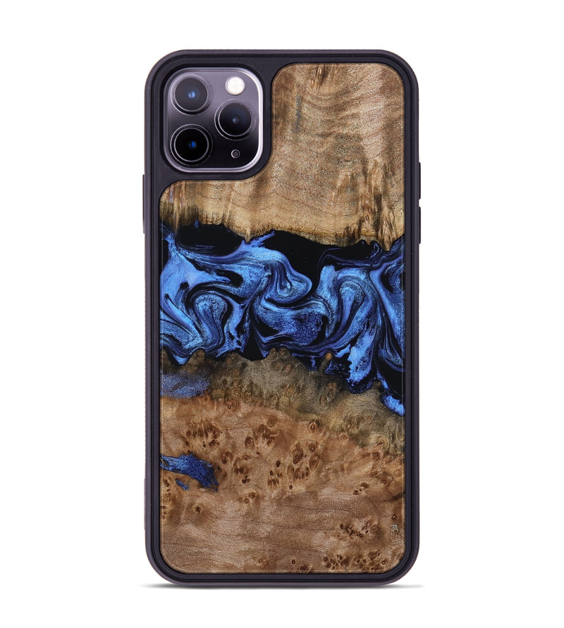 iPhone 11 Pro Max Wood Phone Case - Berkley (Blue, 799942)