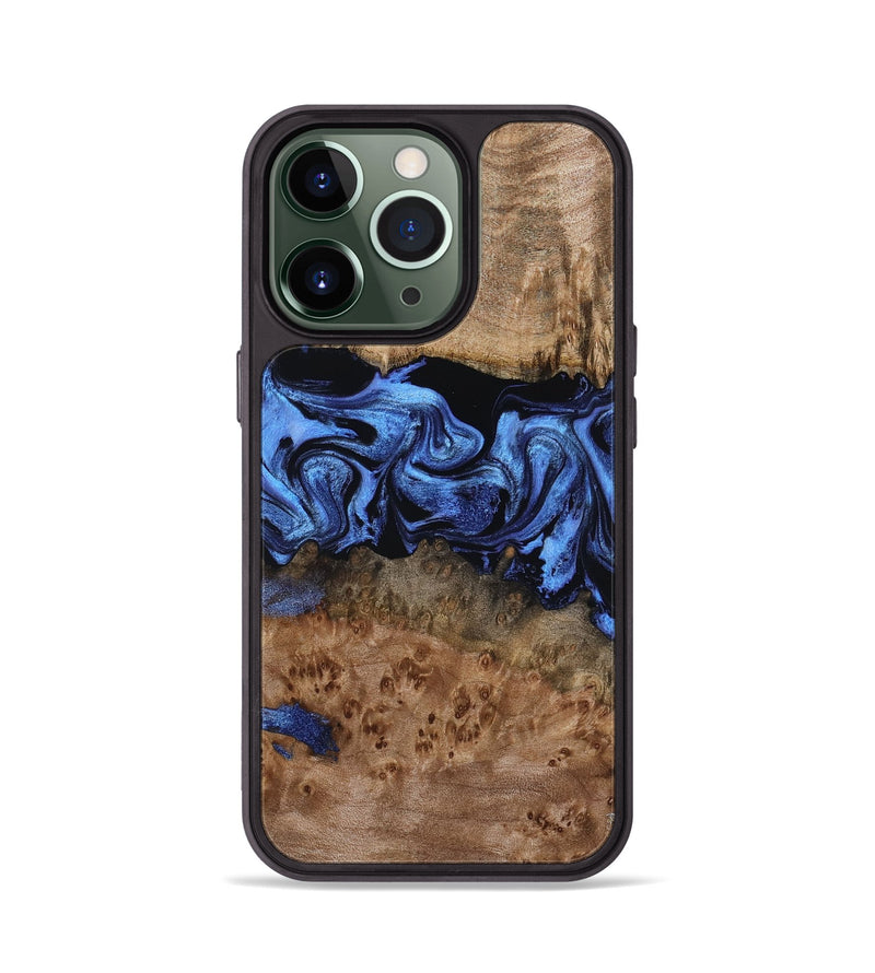 iPhone 13 Pro Wood Phone Case - Berkley (Blue, 799942)