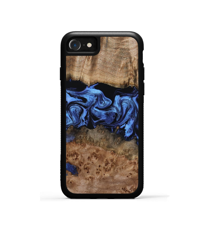 iPhone SE Wood Phone Case - Berkley (Blue, 799942)