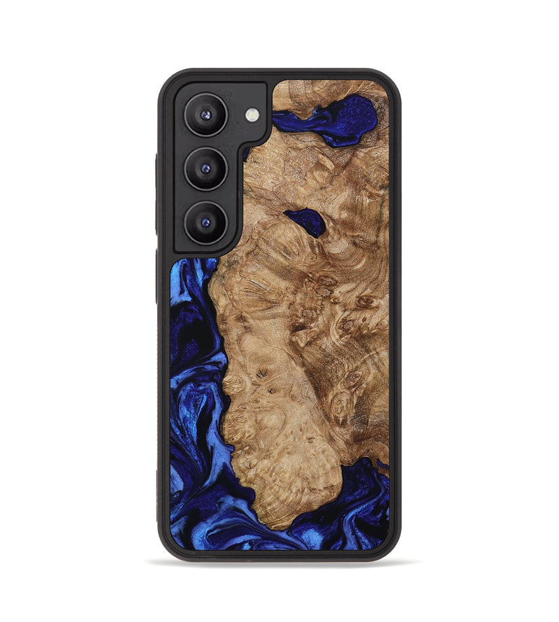 Galaxy S23 Wood Phone Case - Kale (Blue, 799943)