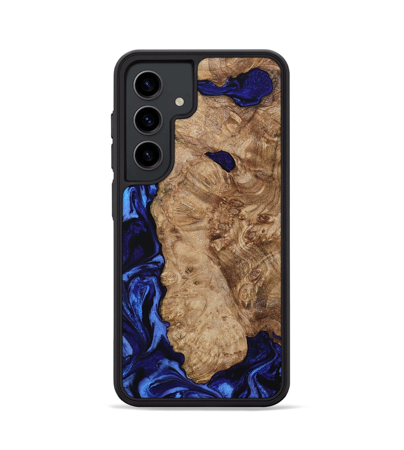 Galaxy S24 Wood Phone Case - Kale (Blue, 799943)