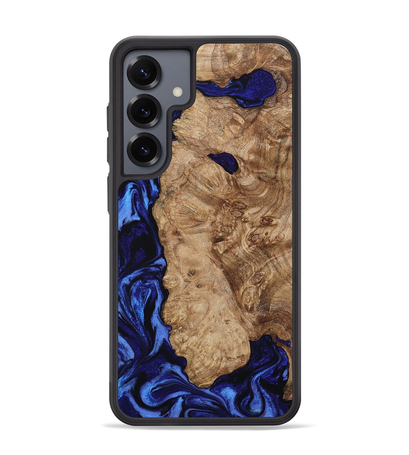 Galaxy S25 Plus Wood Phone Case - Kale (Blue, 799943)
