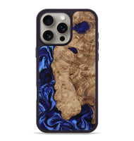 iPhone 16 Pro Max Wood Phone Case - Kale (Blue, 799943)