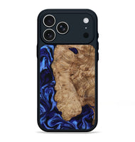 iPhone 17 Pro Max Wood Phone Case - Kale (Blue, 799943)