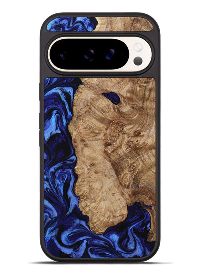 Pixel 9 Pro XL Wood Phone Case - Kale (Blue, 799943)