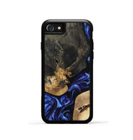 iPhone SE Wood Phone Case - Edythe (Blue, 799944)