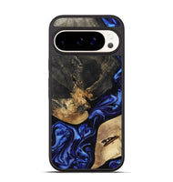 Pixel 9 Pro Wood Phone Case - Edythe (Blue, 799944)