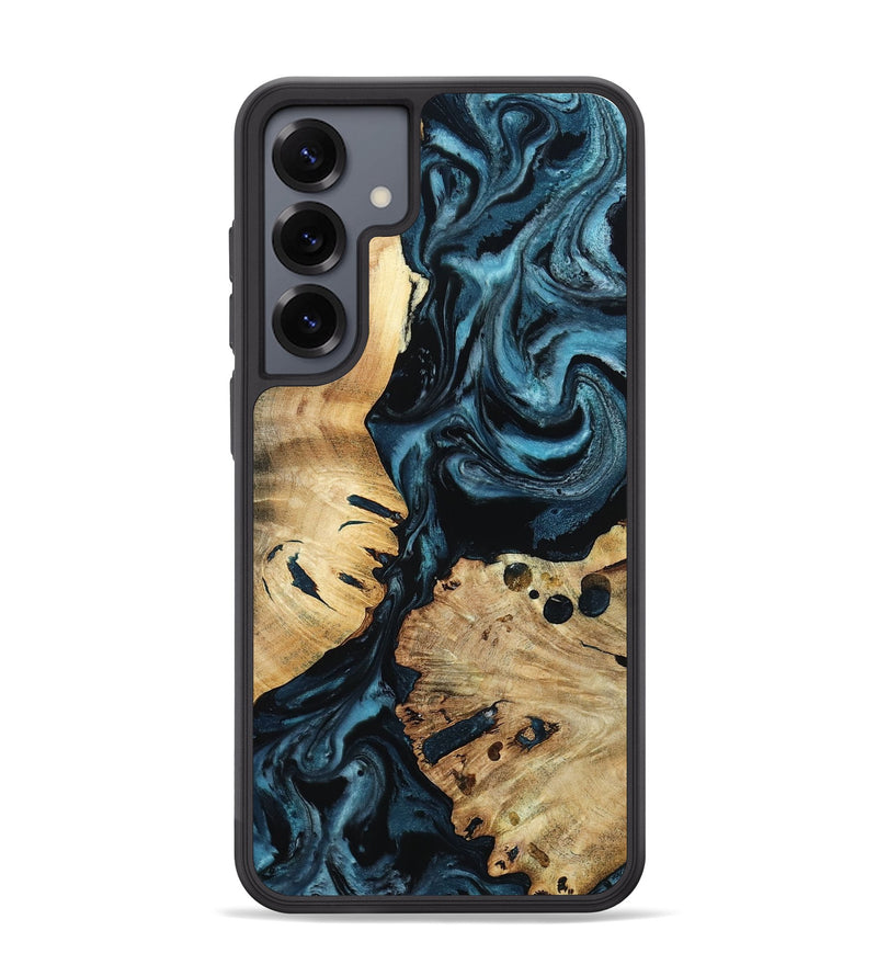 Galaxy S25 Plus Wood Phone Case - Alonso (Blue, 799946)