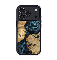 iPhone 17 Pro Wood Phone Case - Alonso (Blue, 799946)
