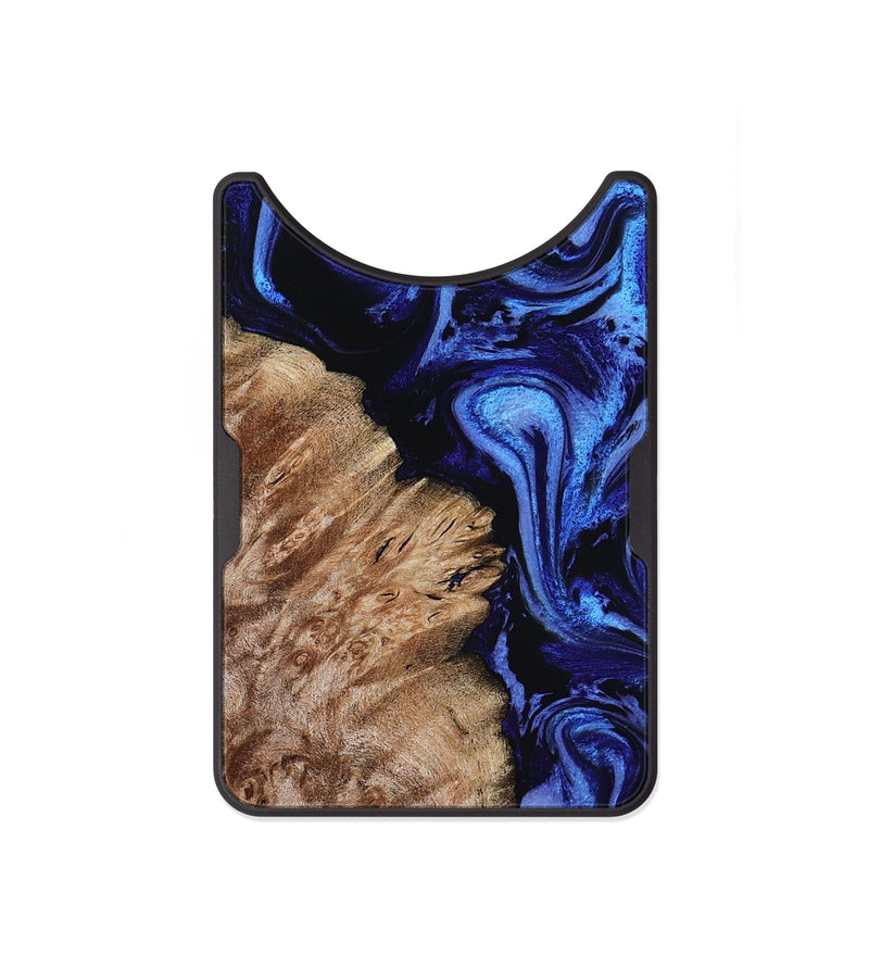 Alloy Wood Wallet - Alitzel (Blue, 799947)
