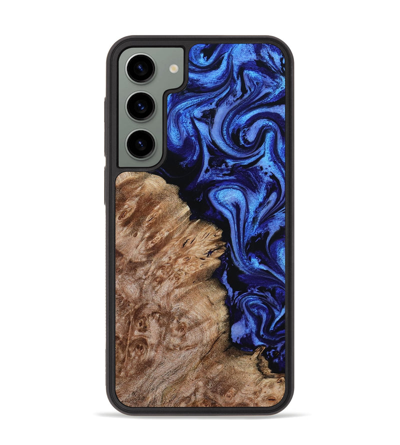 Galaxy S23 Plus Wood Phone Case - Alitzel (Blue, 799947)