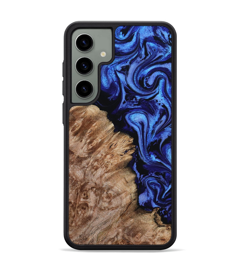 Galaxy S24 Plus Wood Phone Case - Alitzel (Blue, 799947)