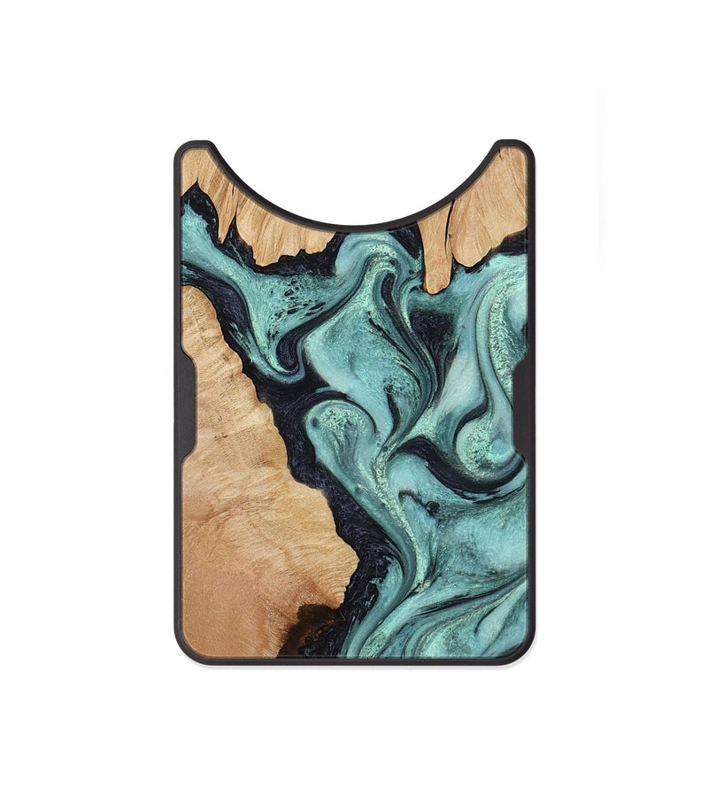 Alloy Wood Wallet - Madilyn (Green, 799953)