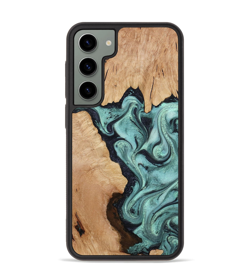 Galaxy S23 Plus Wood Phone Case - Madilyn (Green, 799953)