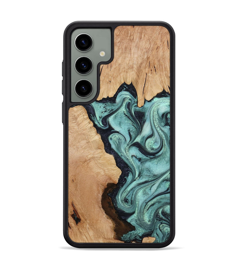 Galaxy S24 Plus Wood Phone Case - Madilyn (Green, 799953)