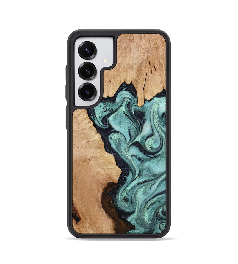 Galaxy S25 Wood Phone Case - Madilyn (Green, 799953)