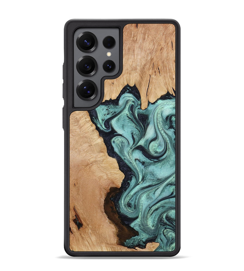 Galaxy S25 Ultra Wood Phone Case - Madilyn (Green, 799953)