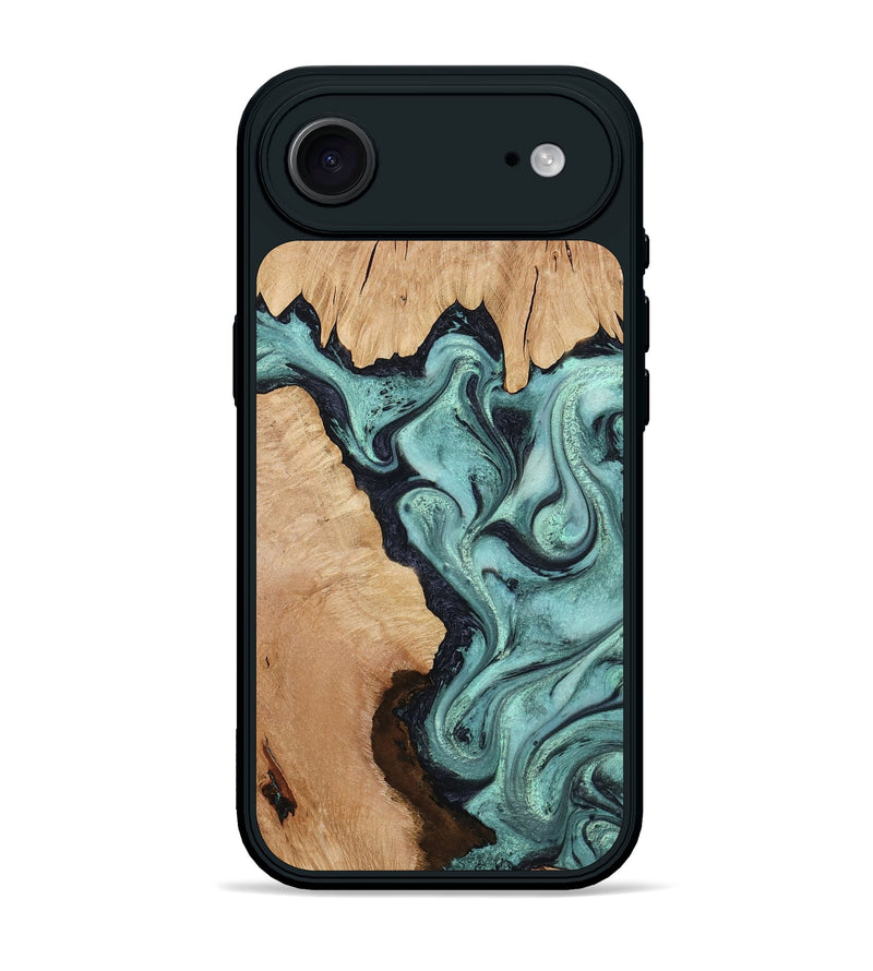 iPhone 17 Air Wood Phone Case - Madilyn (Green, 799953)