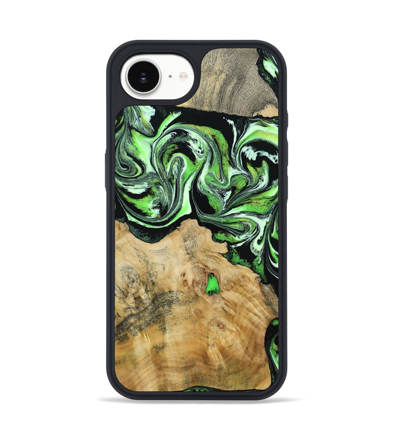 iPhone 16e Wood Phone Case - Kelly (Green, 799954)