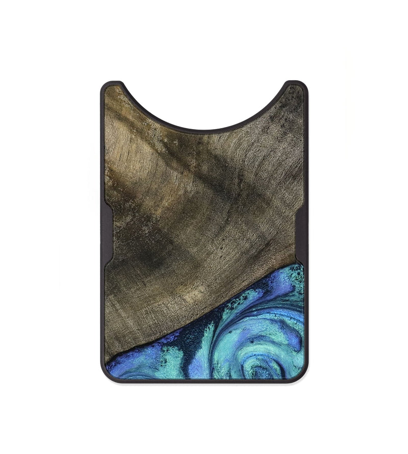 Alloy Wood Wallet - Edwina (Blue, 799955)