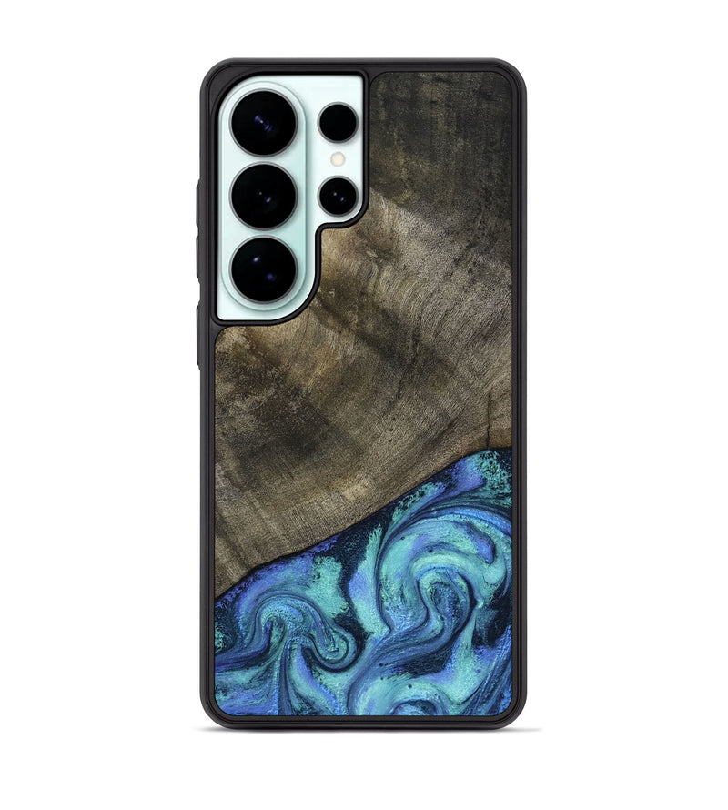 Galaxy S26 Ultra Wood Phone Case - Edwina (Blue, 799955)