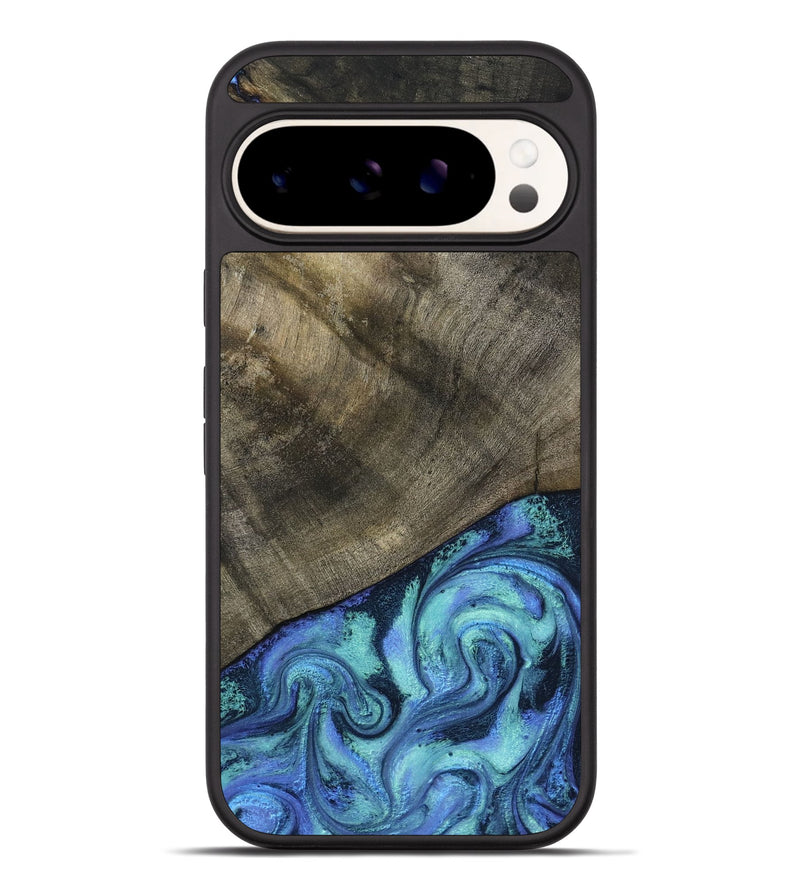 Pixel 9 Pro XL Wood Phone Case - Edwina (Blue, 799955)