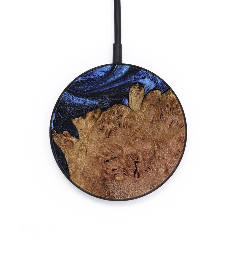 Circle Wood Wireless Charger - Jerod (Blue, 799960)