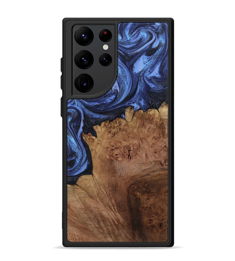 Galaxy S22 Ultra Wood Phone Case - Jerod (Blue, 799960)