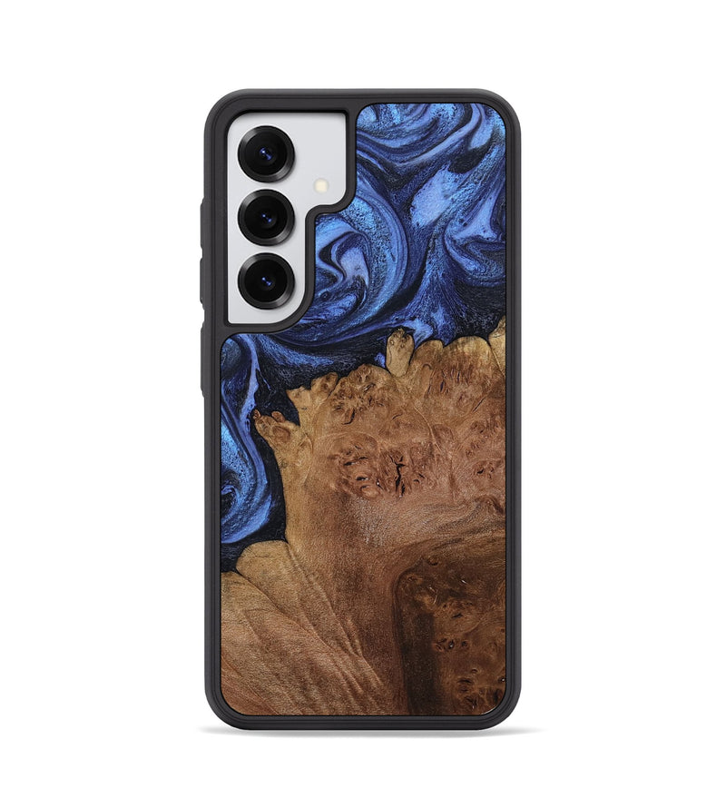 Galaxy S25 Wood Phone Case - Jerod (Blue, 799960)