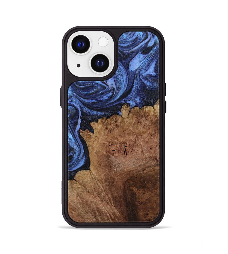 iPhone 13 Wood Phone Case - Jerod (Blue, 799960)