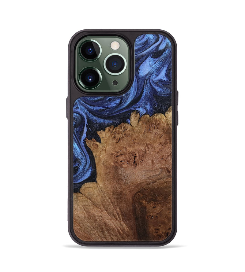 iPhone 13 Pro Wood Phone Case - Jerod (Blue, 799960)