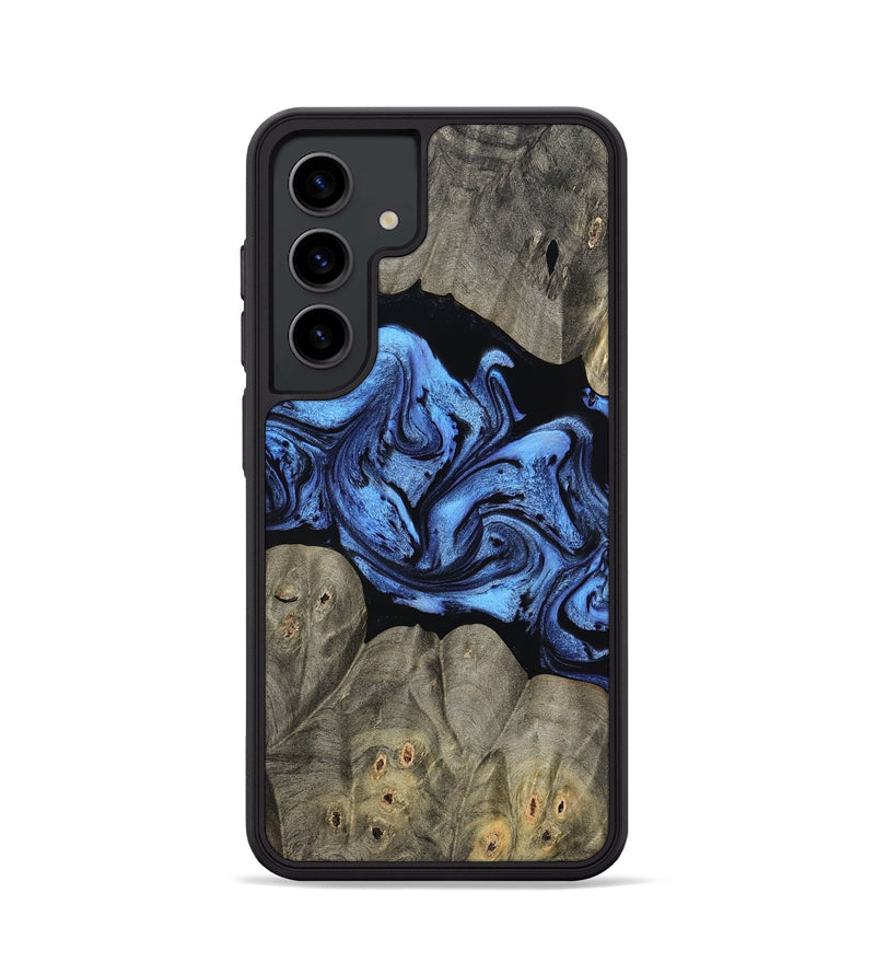 Galaxy S24 Wood Phone Case - Ahmed (Blue, 799964)