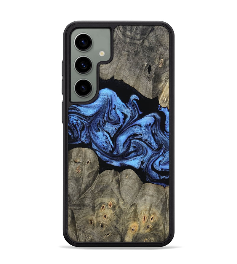 Galaxy S24 Plus Wood Phone Case - Ahmed (Blue, 799964)