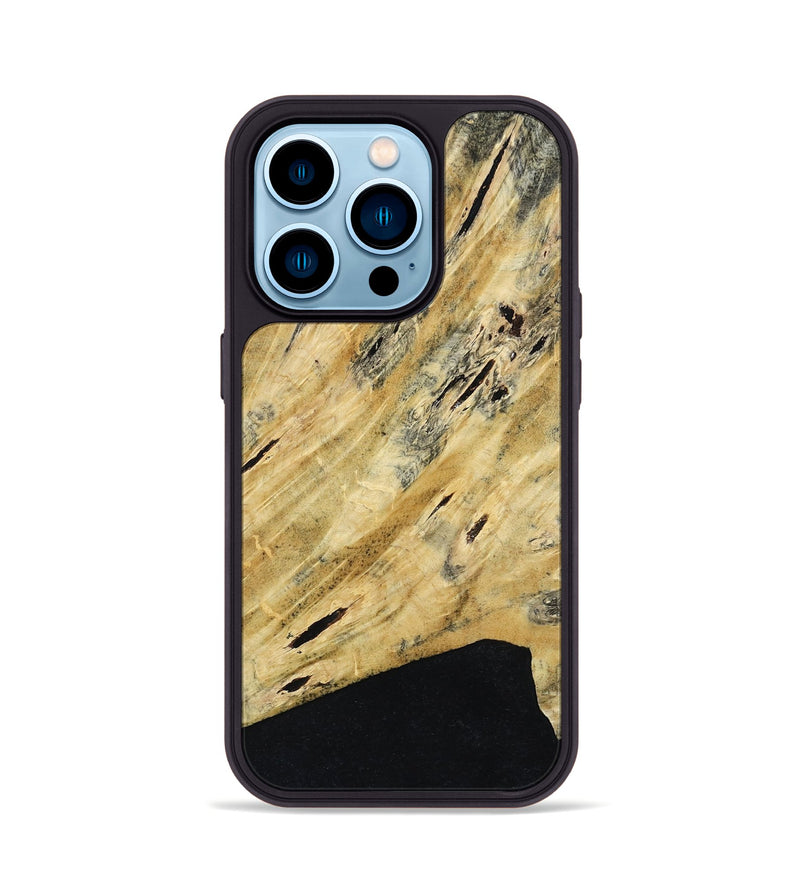 iPhone 14 Pro Wood Phone Case - Bailee (Wood Burl, 799971)
