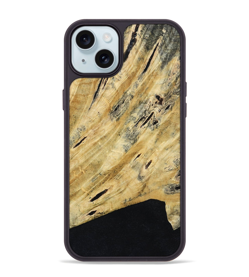 iPhone 15 Plus Wood Phone Case - Bailee (Wood Burl, 799971)