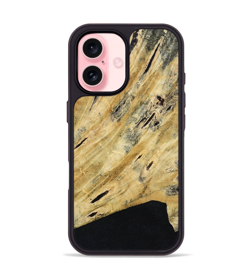 iPhone 16 Wood Phone Case - Bailee (Wood Burl, 799971)